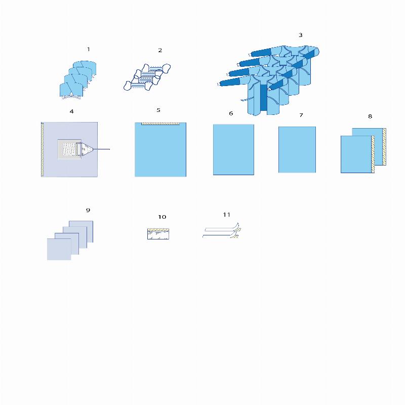Комплект одягу та покриттів операційних нейрохірургічний для операцій на головному мозку №4 Taipan-Pharm стерильний